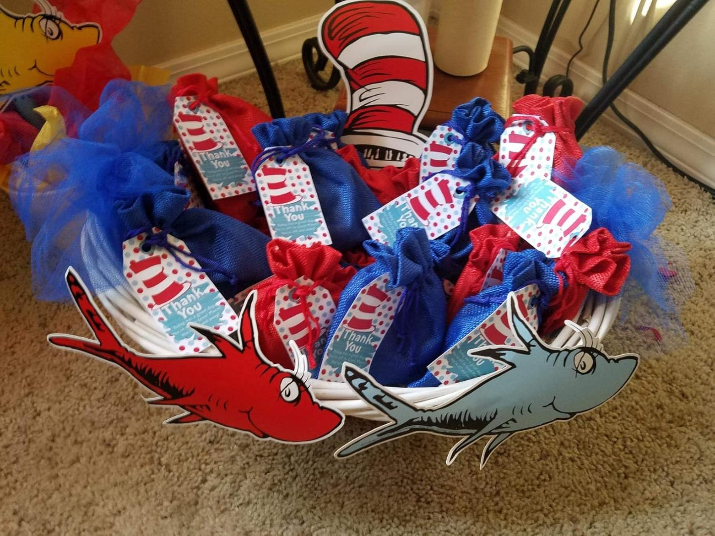 20pcs Burlap Bags with Drawstring 5x7 inch, Royal Blue Gift Bags Bulk Jewelry Pouches Sacks for Wedding Favors, Party, Christmas