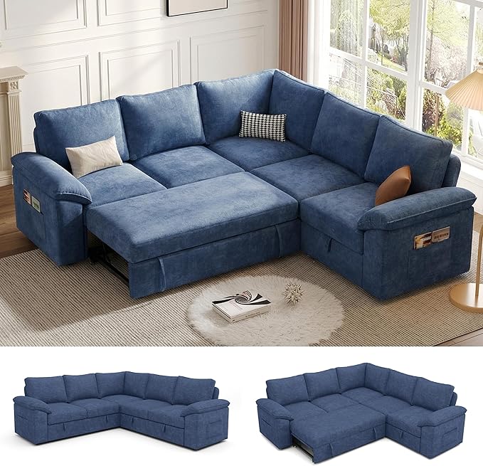 85 Inch Modular Sectional Sofa by Unknown