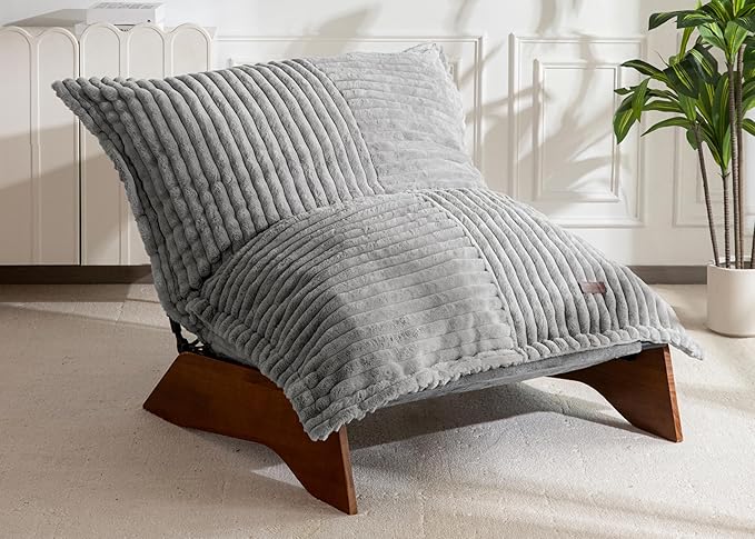 MAXYOYO Adjustable Living Room Chair, 3-Position Bean Bag Chair by MAXYOYO