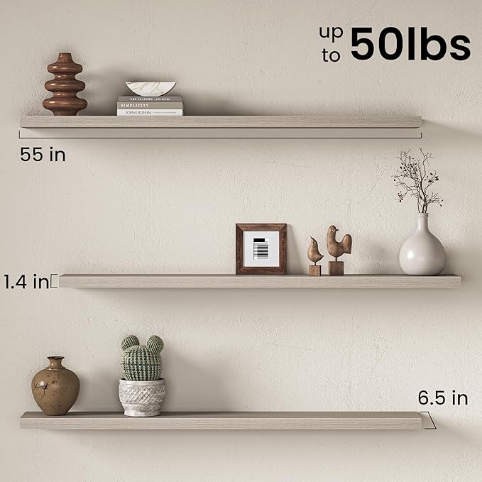 Fun Memories 55 Inch Floating Shelves - Image 3