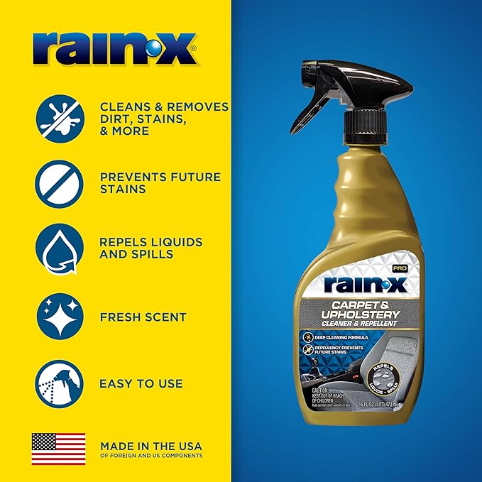 Rain-X 620234SRP Carpet & Upholstery Cleaner Repellent - Image 3