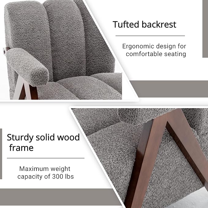 Mid Century Modern Accent Chair - Image 3