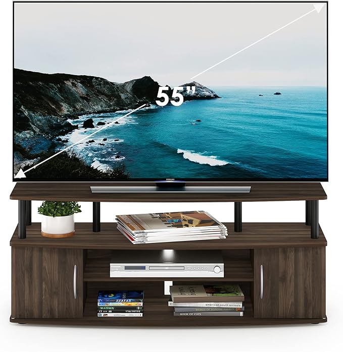 Furinno JAYA Large Entertainment Stand - Image 4