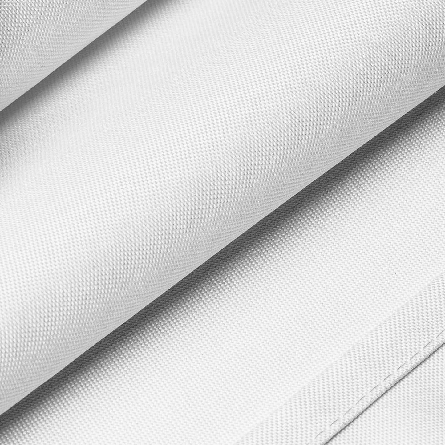 Lann's Linens - 10 Premium 90" Round Tablecloths for Wedding/Banquet/Restaurant - Polyester Fabric Table Cloths - White