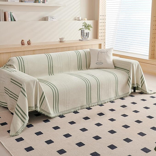 DREAMINGO Couch Cover Reversible Chenille Furniture Protector Sofa Covers by DREAMINGO