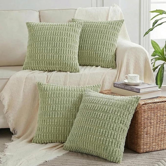 Fancy Homi 4 Packs Decorative Throw Pillow Covers by Fancy+Homi