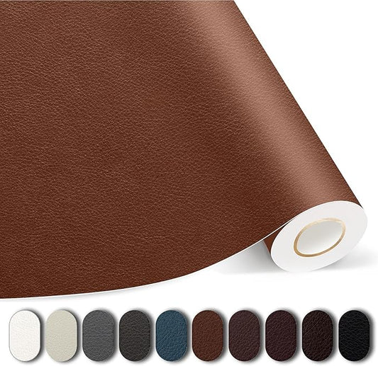 Kangshoon Leather Repair Patches, 17X79 Inch Self-Adhesive Leather Repair Tape by GiveYourFurnitureaNewLife