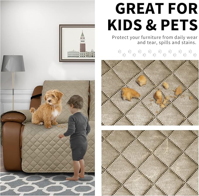 Easy-Going Oversized Recliner Sofa Cover, Reversible Couch Cover - Image 3