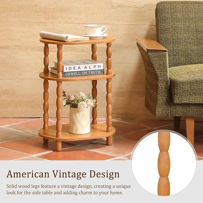 MaxSmeo End Table, Small Side Table - Image 4