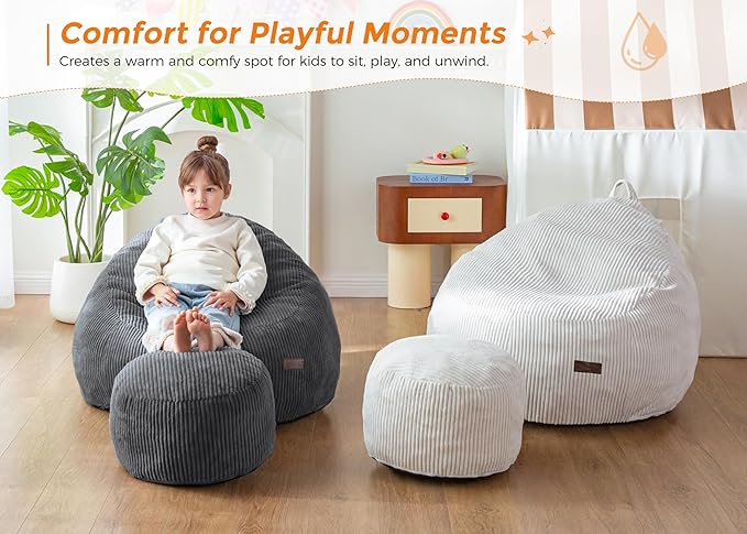 MAXYOYO Kids Bean Bag Chair - Image 4