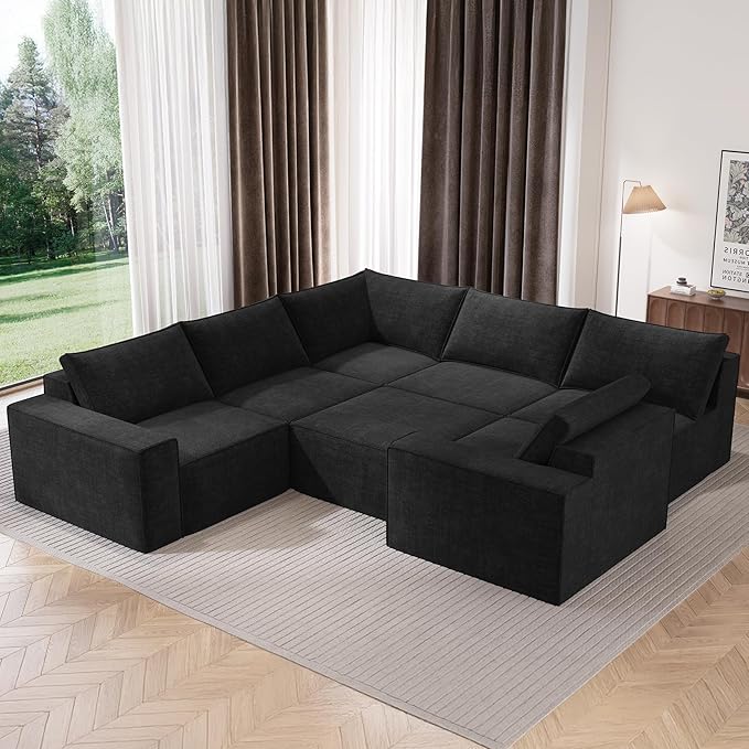 Vesgantti 143.7" Boneless Couch - Image 8