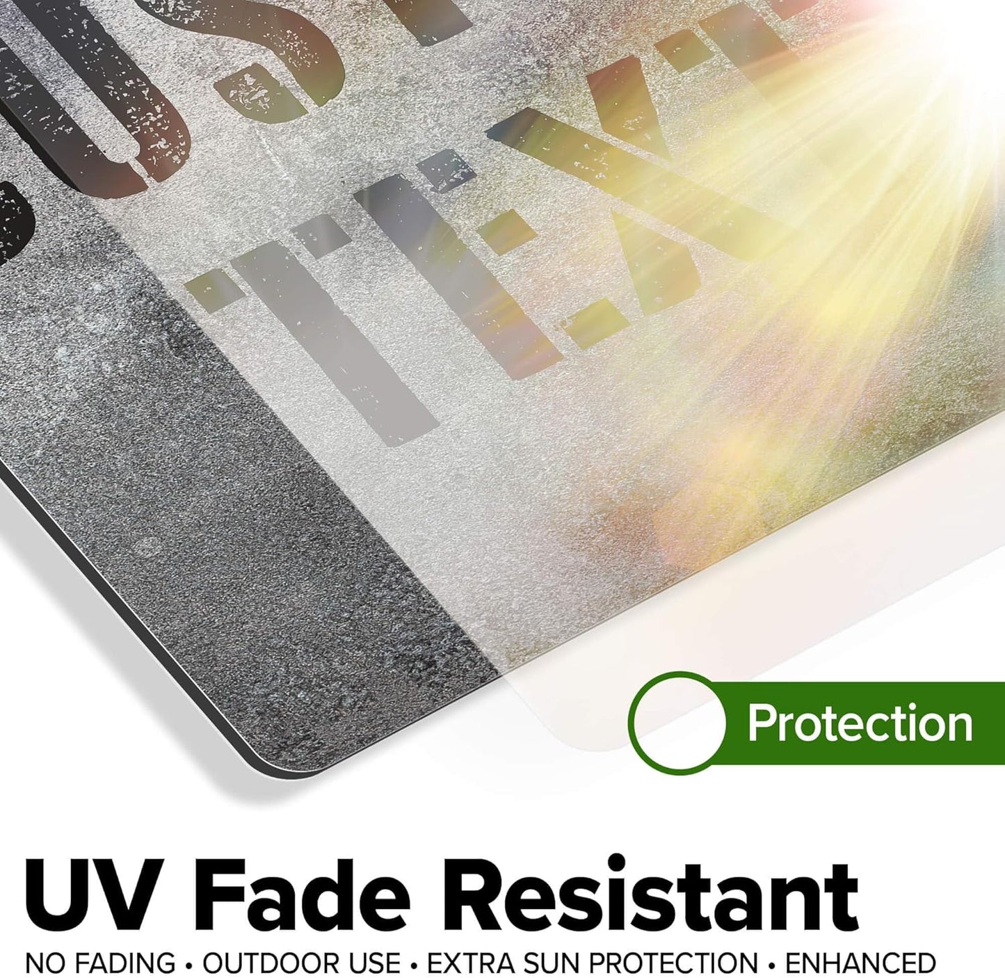 Custom Sign, Custom Street Sign, 11 Font Colors, 13 Font Styles, 4 Hole Options, 22 Sizes, 12x12 Inches, Rust Free DiBound, Fade Resistant, Made in USA by My Sign Center (Grunge Metal)