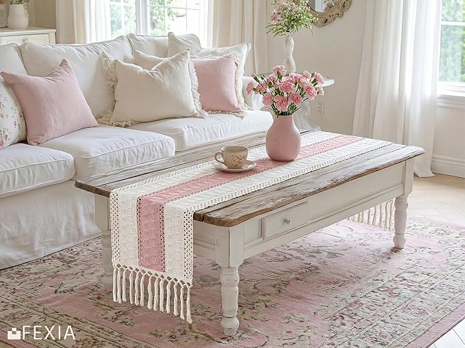 FEXIA Boho Table Runner Summer Home Decor - Image 8