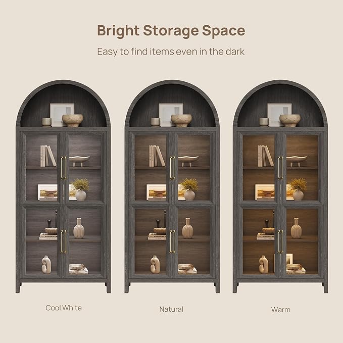 SICOTAS 74" Display Cabinet - Image 5