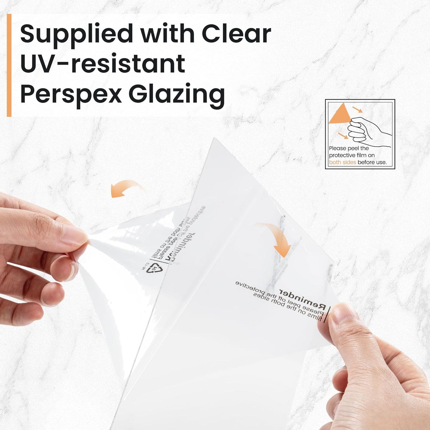 5x7 inch Picture Frame, 5x7 Photo Frames with 4x6 Removable Mat - High Definition Plexiglass - Vertical and Horizontal Display - Wall Hanging Frame - White, 5 Pack