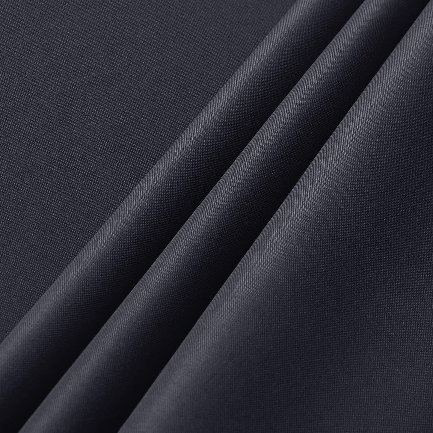 sancua 2 Pack Dark Grey Tablecloth 54 x 78 Inch, Rectangle 4 Feet Table Cloth - Stain and Wrinkle Resistant Washable Polyester Table Cover for Dining Tables, Buffet Parties and Camping