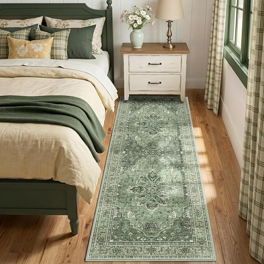 RELEANY Area Rugs 3'x6' Runner Rug Non Slip Washable by RELEANY