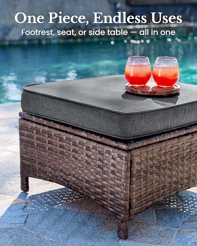 HILLGA 5-Piece Luxury Patio Furniture Set - Image 9
