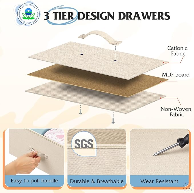 WLIVE Storage Organizer Unit - Image 5