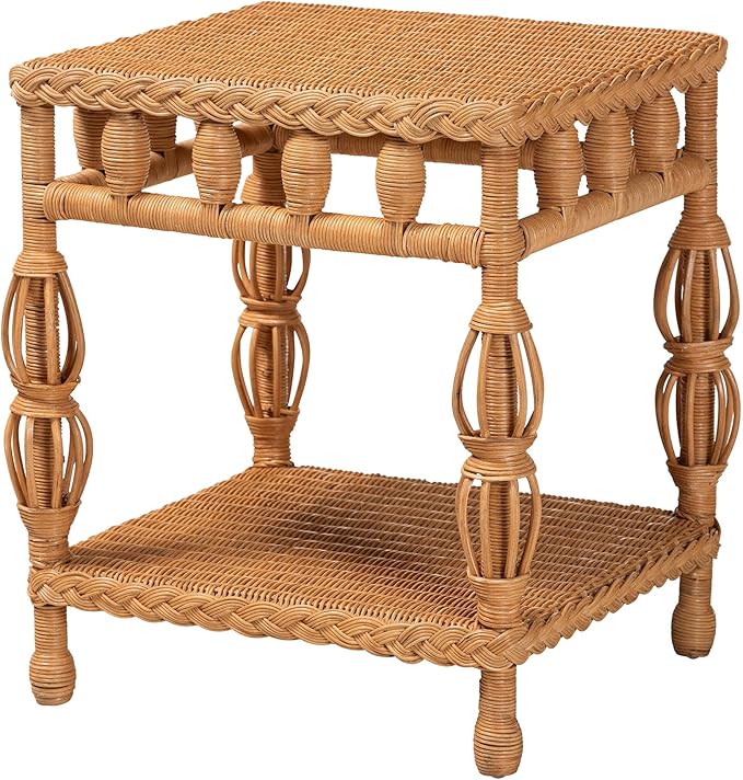 Bali & pari Dolby Natural Rattan End Table by balipari