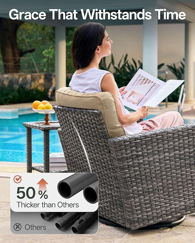 Luxury 5-Piece Patio Furniture Set - Image 6