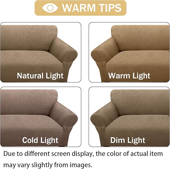 Sofa Slipcover with 2 Pillow Cover - Image 6