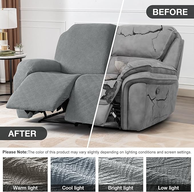 Timeles Recliner Covers Recliner Loveseat Covers Reclining Couch Covers Sofa - Image 4
