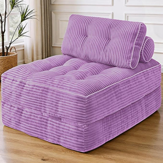 Folding Sofa Bed, Convertible Sleeper Chair by SIMFLAG