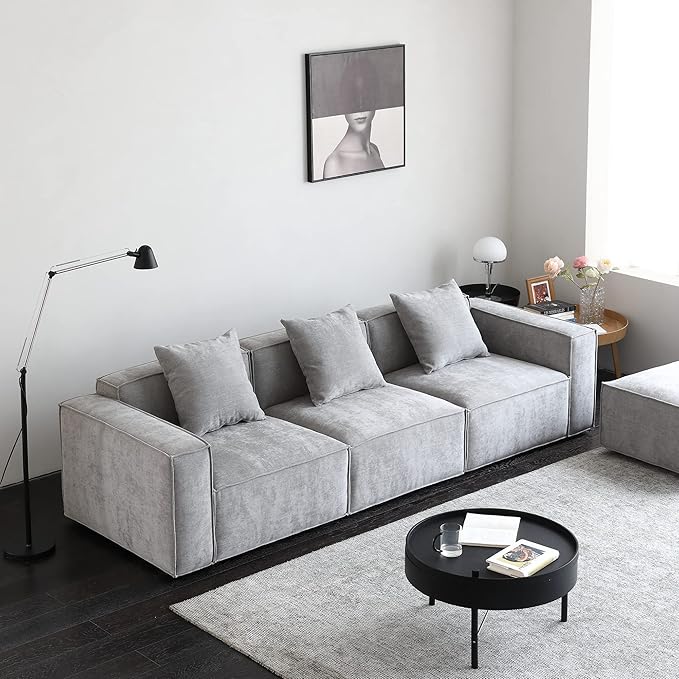 Acanva Luxury Modular Sectional Living Room Sofa Set, Modern Minimalist Style - Image 3