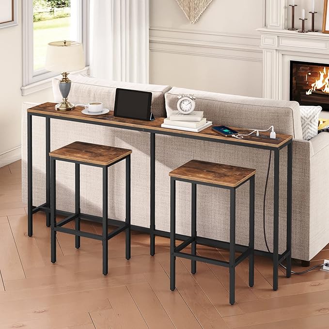 MAHANCRIS 63'' Skinny Console Table - Image 2