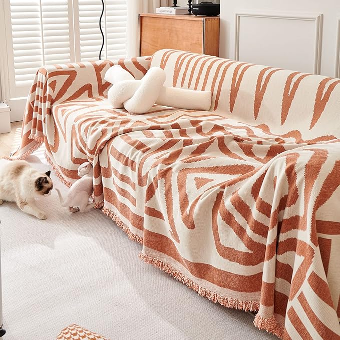 VClife Bohemian Sofa Cover Throw Cover Blanket - Image 7