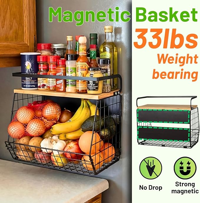 Ofiray-home Magnetic Shelf for Fridge - Image 2