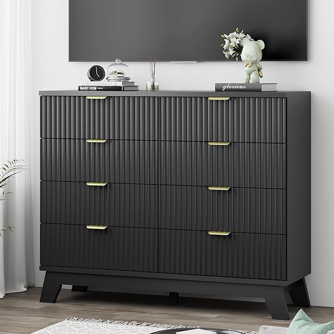 Fluted Dresser for Bedroom - Image 7