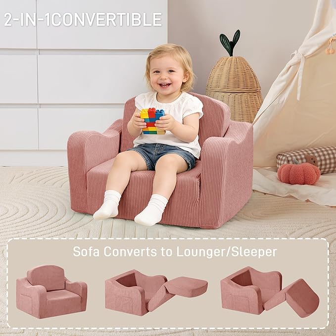 aodisman Thick Comfy Toddler Chair and Couch - Image 3