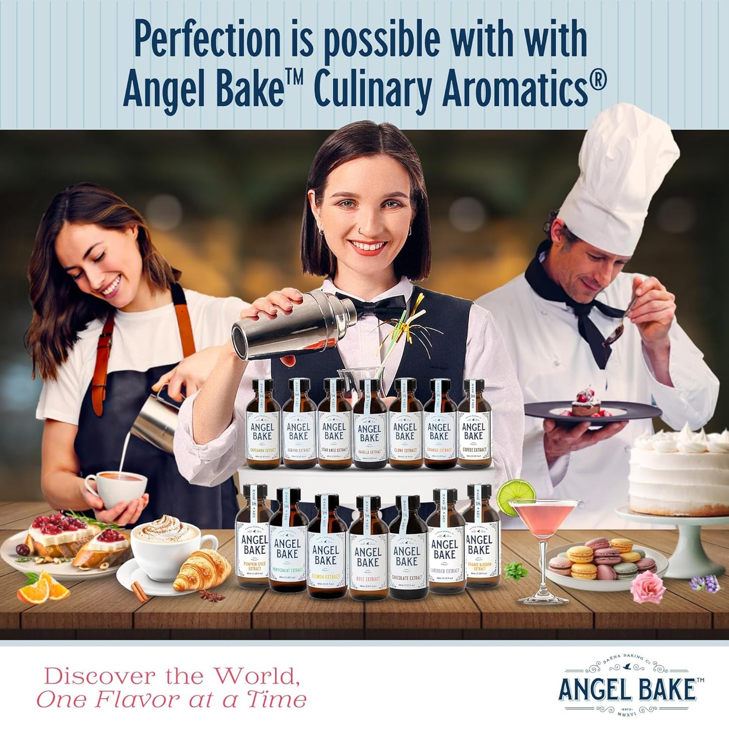 Pure Cardamom Extract for Baking and Mixology- Premium Natural Flavoring for Cooking, Desserts, Beverages - Kosher, Keto Friendly, Vegan & Gluten-Free (2 Oz Extract with Latex-Free Dropper & Spritzer)