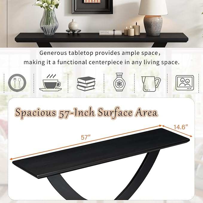 57'' Console Table - Image 5