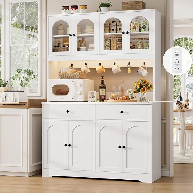 HIFIT 71" LED Kitchen Pantry Cabinet - Image 2