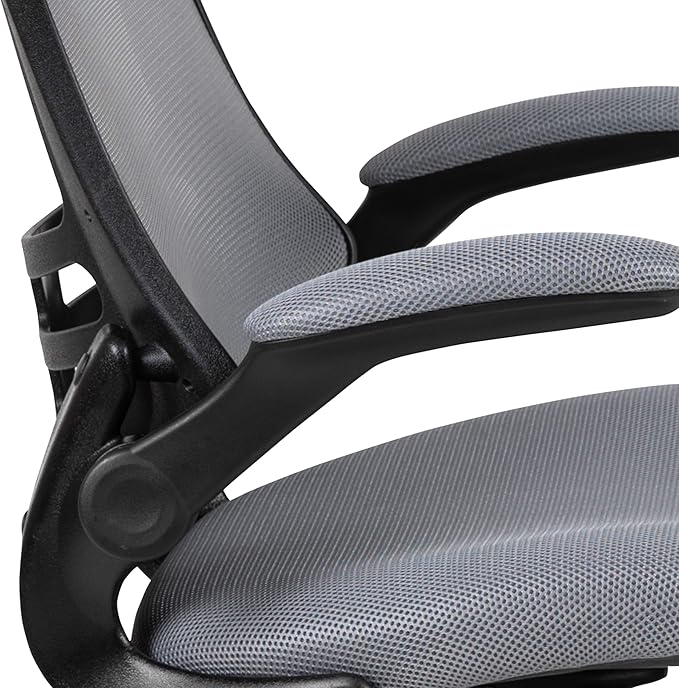 Flash Furniture Kelista Office Chair, Dark Gray Mesh - Image 11