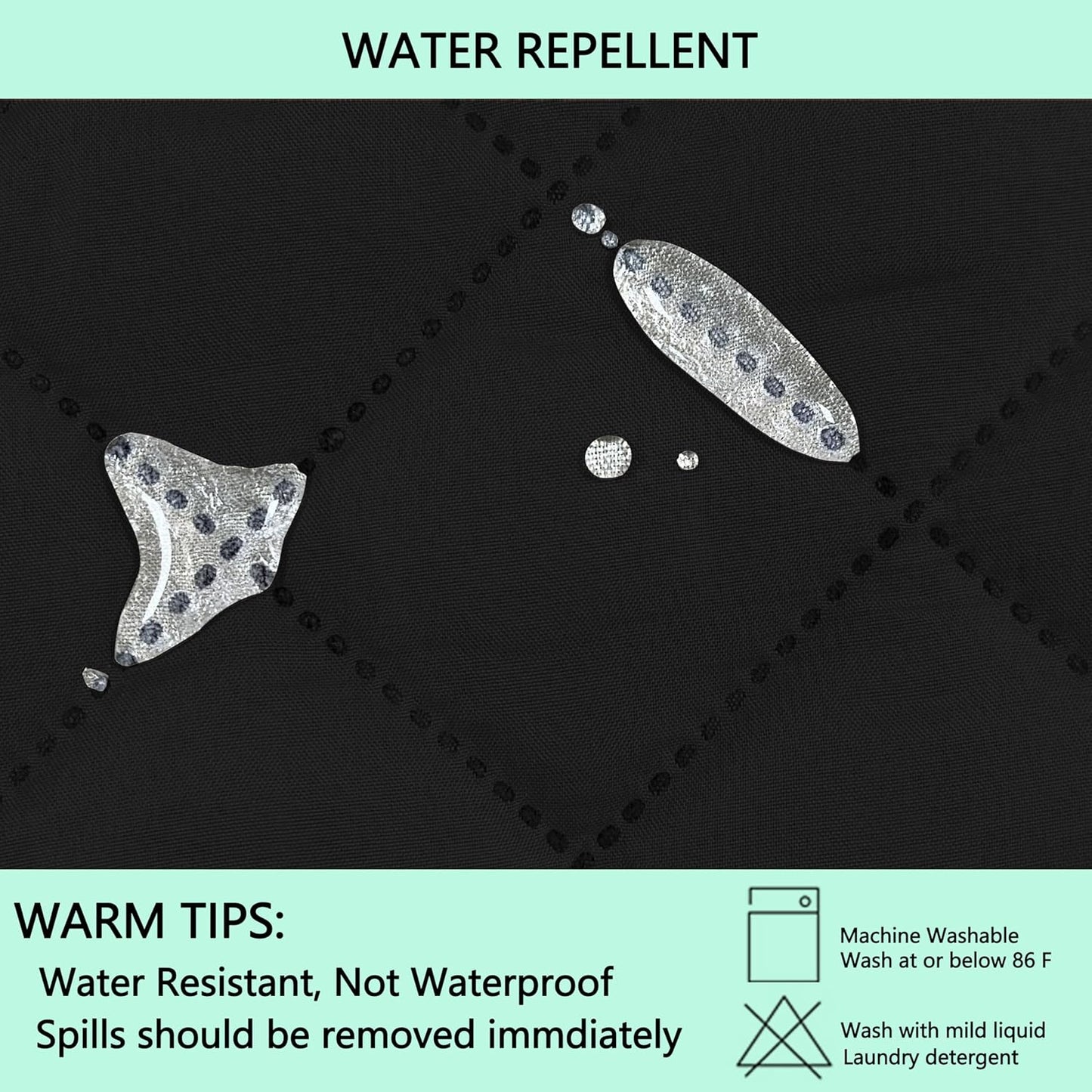 Reversible Oversized Sofa Covers Couch Cover Furniture Protector for Dogs Elastic Straps Water Resistant(XLSofa,Black/Black)