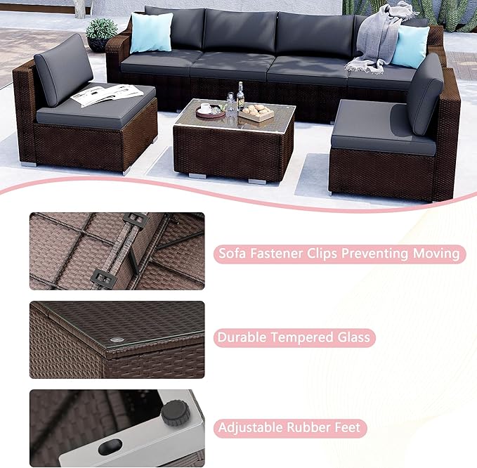 7-Piece Patio Furniture Set - Image 5