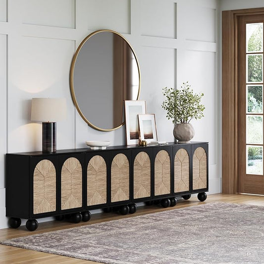 Nathan James Leah Boho TV Stand or Sideboard Cabinet by NathanJames