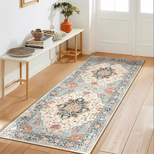 RELEANY Area Rugs 2'x5' Runner Rug Non Slip Washable by RELEANY