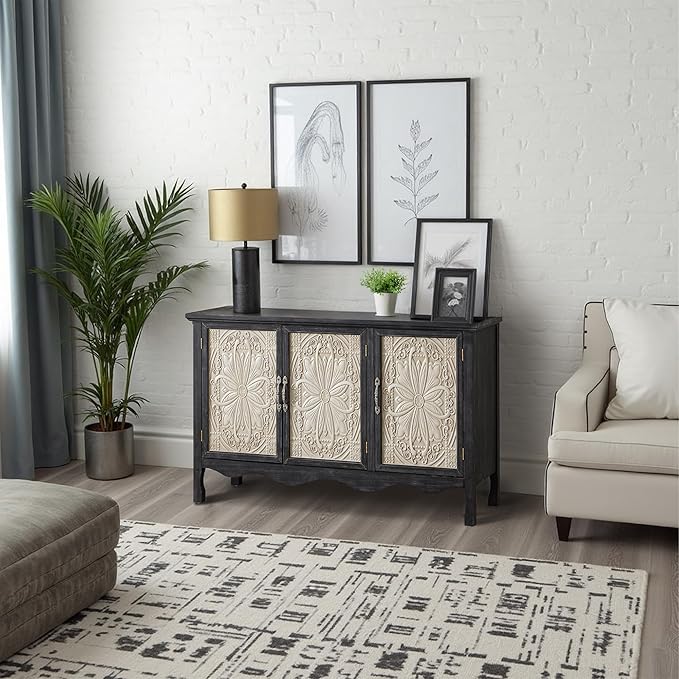 RoyalCraft Farmhouse Sideboard Buffet Cabinet - Image 3