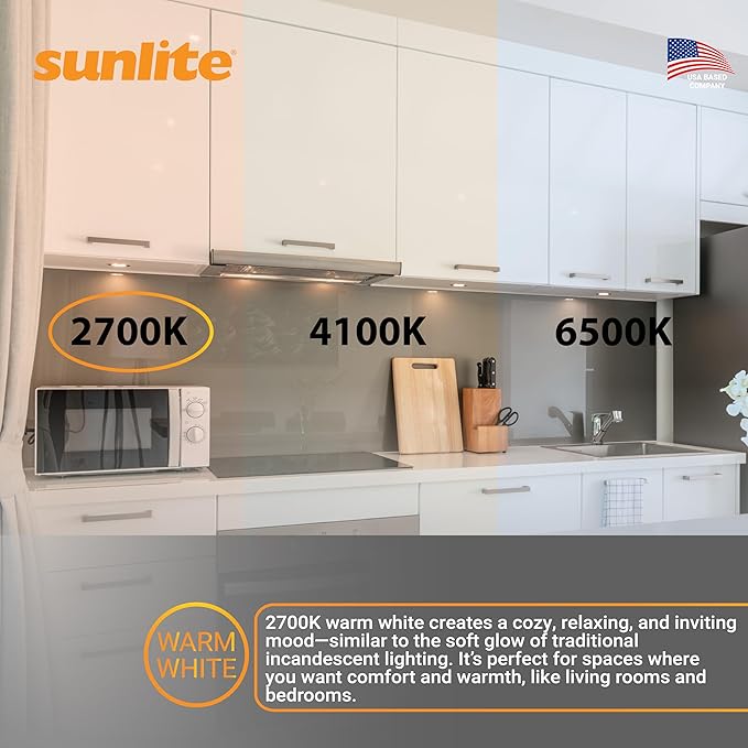 Sunlite LED R14 Mini Flood Light Bulbs, 4 Watts, 280 Lumens, Intermediate Base - Image 7