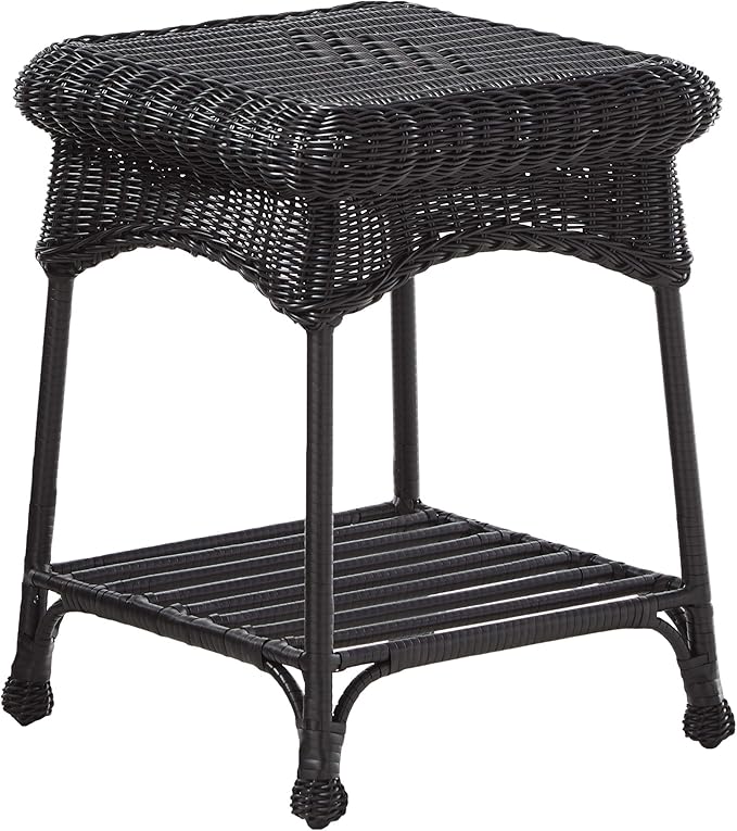 Jeco 3 Piece Rocker Wicker Chair Set - Image 5