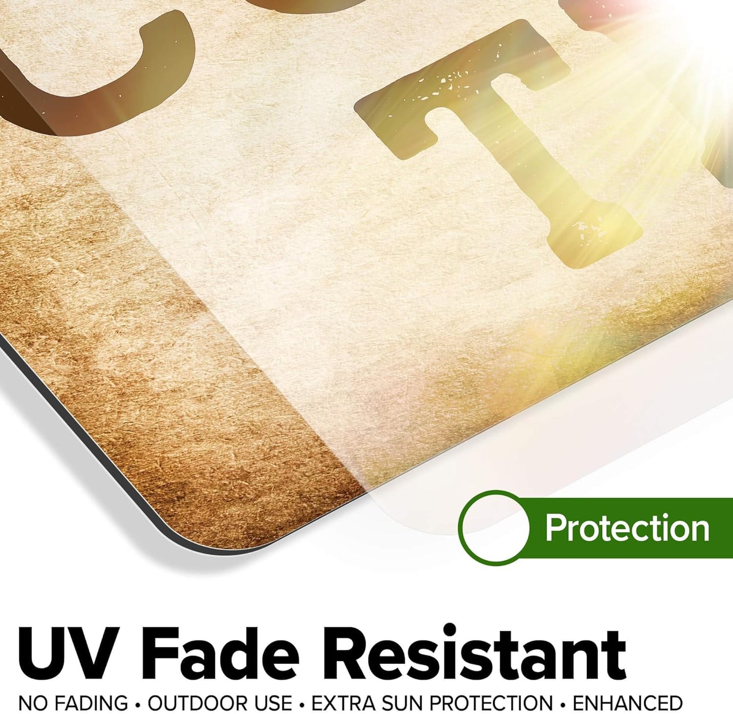 Custom Sign, Custom Street Sign, 11 Font Colors, 13 Font Styles, 4 Hole Options, 22 Sizes, 9x18 Inches, Rust Free DiBound, Fade Resistant, Made in USA by My Sign Center (Vintage)