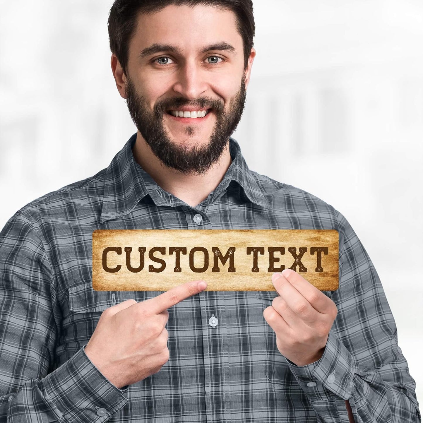 Custom Sign, Custom Street Sign, 11 Font Colors, 13 Font Styles, 4 Hole Options, 22 Sizes, 3x12 Inches, Rust Free DiBound, Fade Resistant, Made in USA by My Sign Center (Vintage)