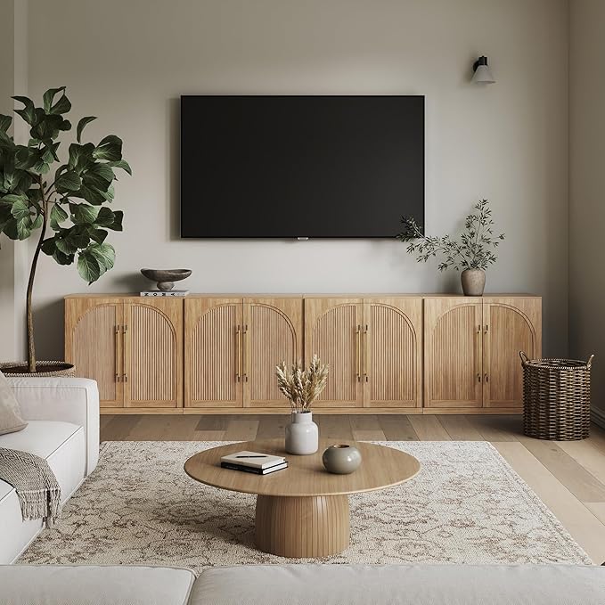 BELLEZE Set of 4 Modular Sideboard - Image 8