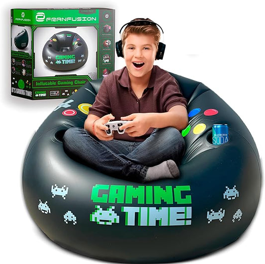 Inflatable Gaming Chair for Kids & Teens by FranFusion