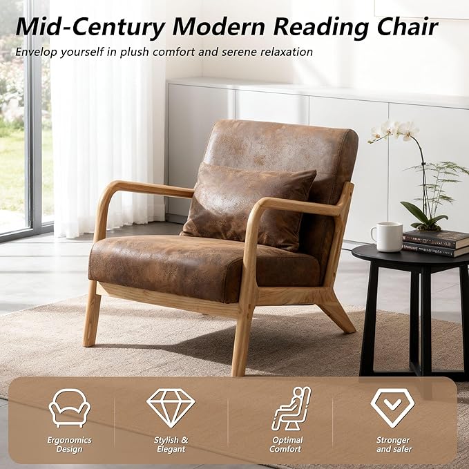 Mid Century Modern Lounge Chair - Image 5